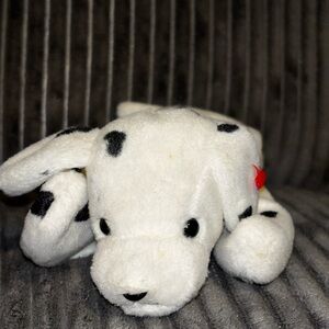 Ty  Sparky Dalmatian Plush Dog Toy - Retired